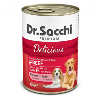 Dr.Sacchi Adult Biftekli 400 gr Köpek Maması kullananlar yorumlar